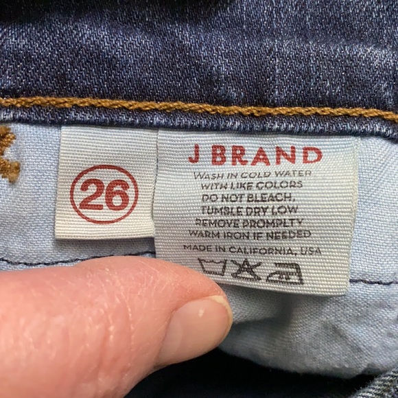 J Brand Bella Low Rise Skinny Jeans Sz 26 - Picture 11 of 12